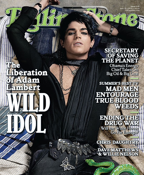 Rolling Stone adam lambert comes out