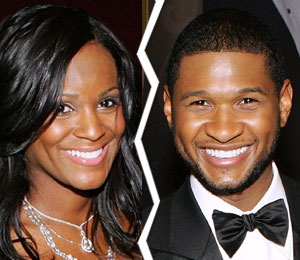 Getty Images/Extra composite Usher files for divorce from wife of less than two years Tameka Foster Raymond