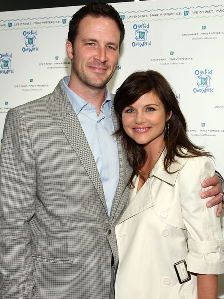 Getty Images tiffani thiessen and husband