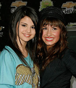 Getty Images selena gomez and demi lovato crash a prom