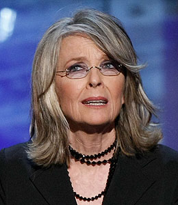 Getty Images diane keaton injured on movie set
