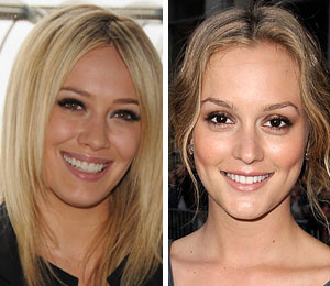 Getty Images/Extra composite Hilary Duff on 'Gossip Girl'