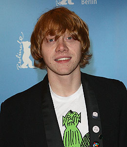 Getty Images rupert grint suffers from swine flu