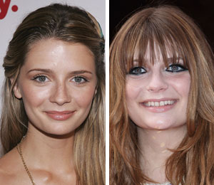 Getty Images/Extra composite Mischa Barton's puffier face in June