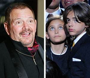 Getty Images/Extra Composite arnold klein tries to protect jackson kids