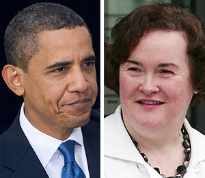 Getty Images/INF Photo no primetime showdown with president obama and susan boyle