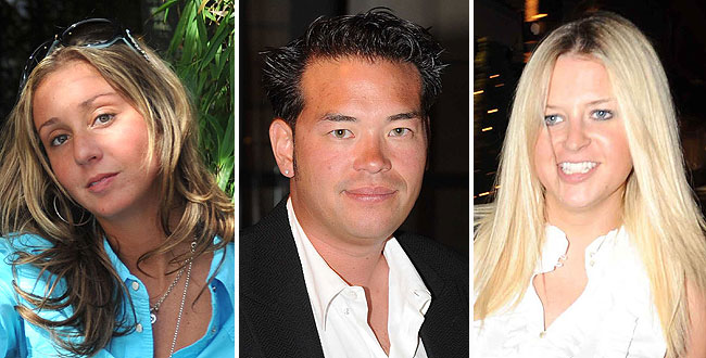 Getty Images/INF Photo/Extra Composite jon gosselin's love triangle