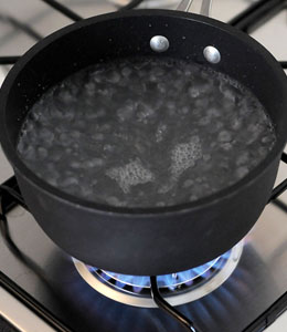 Getty Images Wife Burns Hubby's Privates for Cheating