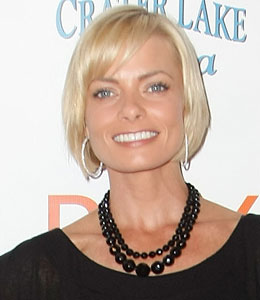 Getty Images Actress Jaime Pressly and entertainment lawyer Simran Singh are engaged.