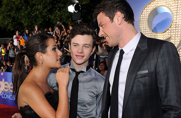 Getty Images lea michele-chris colfer- cory monteith.jpg