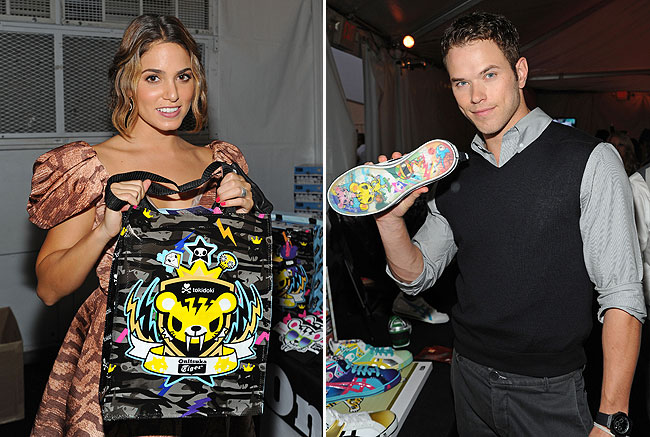 WireImage kellan lutz and nikki reed's twilight kicks