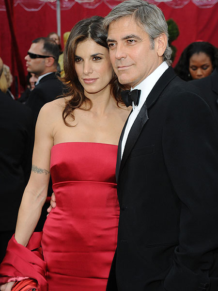 Getty Images george clooney and elisabetta canalis