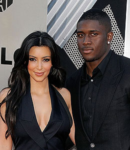 Getty Images kim kardashian spotted out with reggie bush