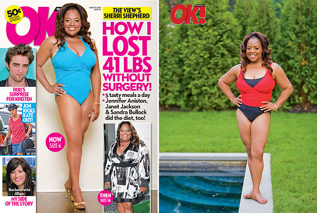 OK! magazine sherri shepherd loses weight