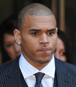 Getty Images Chris Brown showed up at a club after he was in court