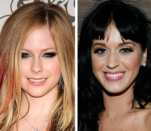 Getty Images/Extra composite Avril Lavigne and Katy Perry will serve as guest judges on American Idol