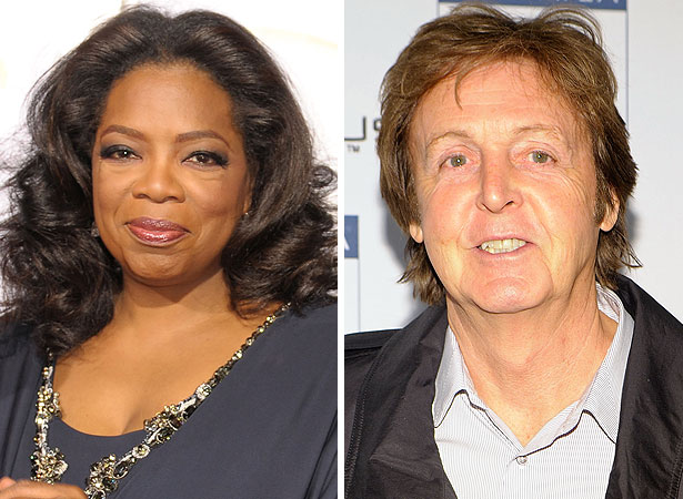 Getty Images oprah winfrey and paul mccartney