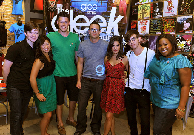 Getty Images The cast of Glee