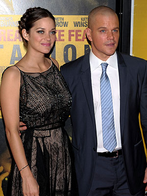 Getty Images cotillard-damon.jpg