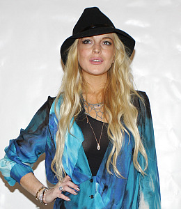Getty Images lindsay lohan burglar