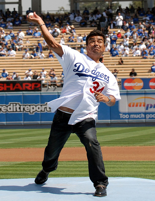 Juan Ocampo/LA Dodgers george lopez dodgers lopez tonight