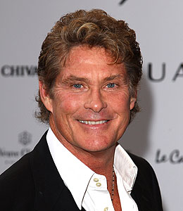Getty Images david hasselhoff ear infection