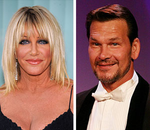 Getty Images suzanne somers patrick swayze
