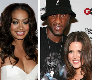 Getty Images/Extra composite LaLa Vasquez on Khloe Kardashian and Lamar Odom