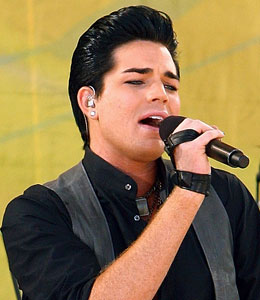 Getty Images Adam Lambert's debut album doesn't drop until November, but it's already burning up the charts!