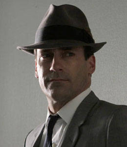 AMC/Photo by Carin Baer Don Draper lands number one spot on AskMen.com's Top 49 Most Influential Men of 2009 list