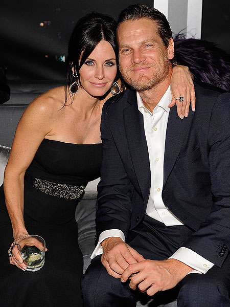 Getty Images Courteney Cox and Brian Van Holt
