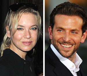 Getty Images/Extra Composite renee zellweger bradley cooper romance
