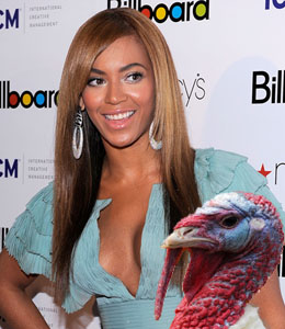 Getty Images/Extra composite Beyonce will host a Thanksgiving TV special