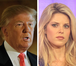 Getty Images/Extra Composite donald trump carrie prejean