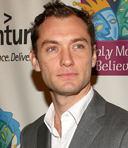 Getty Images Jude Law gets heckled at by NYU students