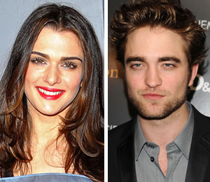 Getty Images/Extra composite Rachel Weisz Gets Bitten By Robert Pattinson