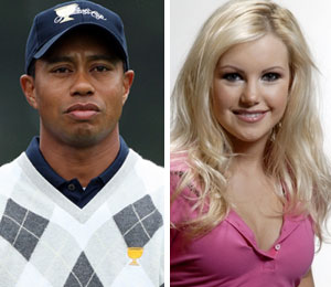 Getty Images/Extra composite Tiger Woods paid for alleged mistress' thigh liposuction