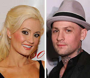 Getty Images/Extra Composite holly madison benji madden