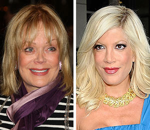 Getty Images/Extra Composite candy spelling tori spelling