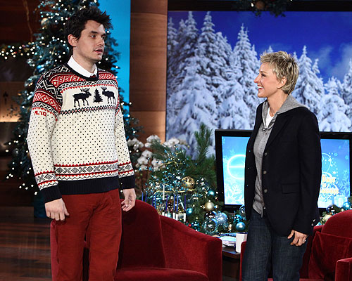 Ellen Degeneres Show john mayer ellen degeneres