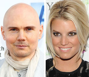 Getty Images/Extra composite Billy Corgan is too good for Jessica Simpson?!