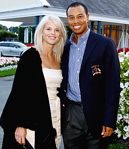 Getty Images tiger woods and elin nordegren