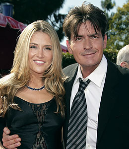 Getty Images charlie sheen brooke mueller