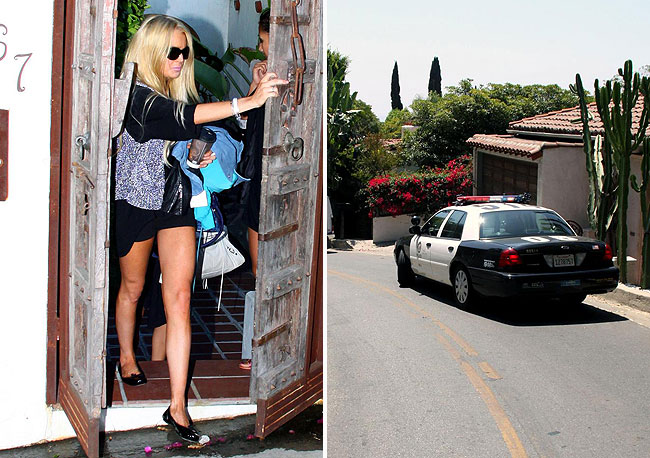 Pacific Coast News lindsay lohan robbed