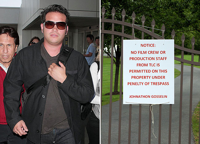 Pacific Coast News/INF jon gosselin tlc banned reality show