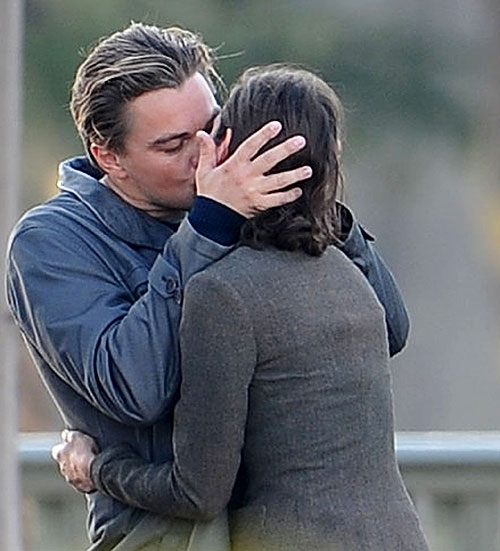 Bauer-Griffin leonardo dicaprio kissing marion cotilliard
