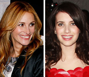 Getty Images julia and emma roberts team up in valentine's day