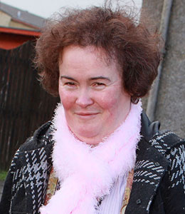 Bauer-Griffin Extra is with Susan Boyle at Britain's Got Talent