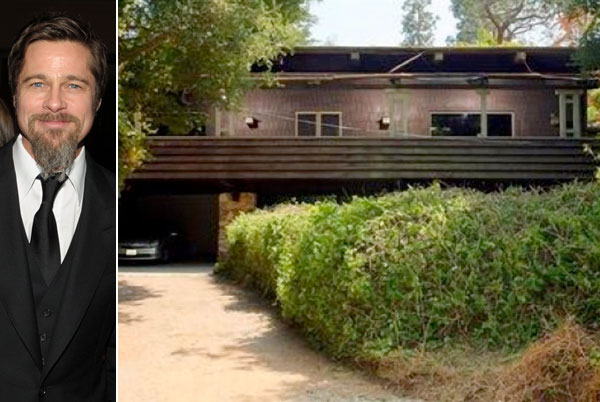 Getty Images/INF Photo Brad Pitt's alleged bachelor pad