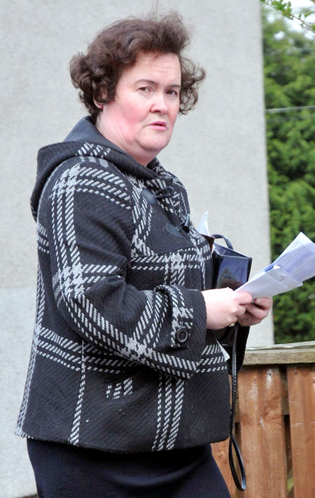 INF Photo Susan Boyle cursed out strangers in London